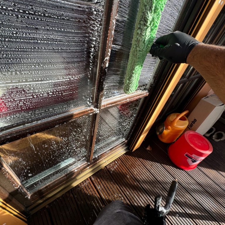 Fensterreinigung von Außen